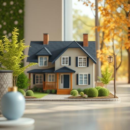 Home ultra realistic high resolution that represents marke